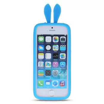 GreenGo Universal Bumper L (10 cm) Rabbit Ears azul