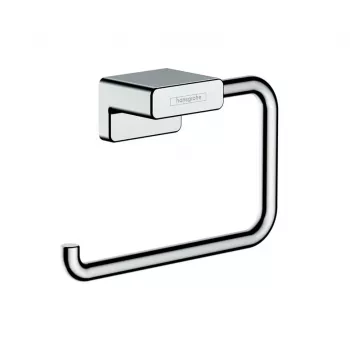 Suporte de papel higiénico GROHE AddStoris com tampa, cromado, montagem na parede