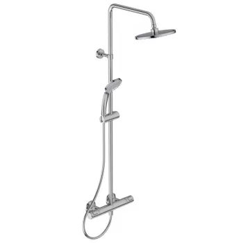 Conjunto de duche com termostato GROHE Ceratherm T25 cromado