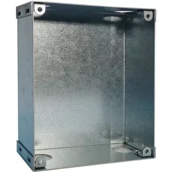 Grothe 55883 Caixa de ligação elétrica, aço galvanizado