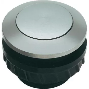 Grothe botão de campainha 1 tomada 62002 alumínio 24 V/1,5 A