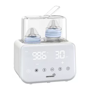 Aquecedor de biberões duplo Grownsy