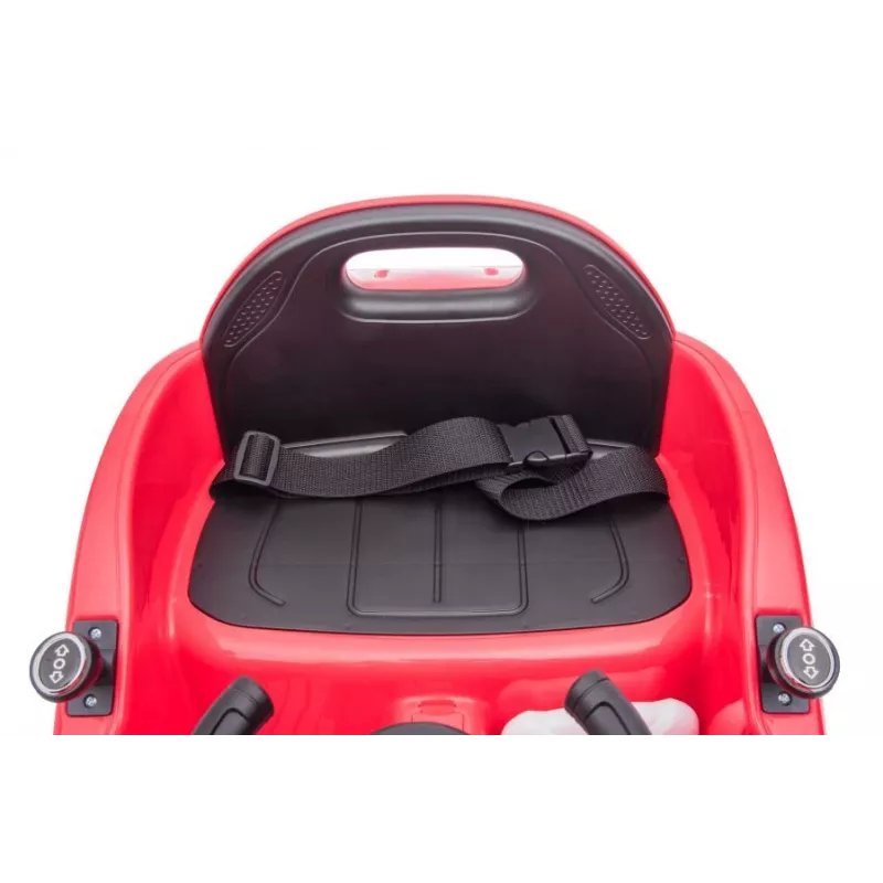 GTS1166 Veículo a pilhas com luzes LED e comando, vermelho