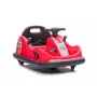 GTS1166 Veículo a pilhas com luzes LED e comando, vermelho