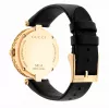 GUCCI G-Frame Relógio de quartzo de mulher YA141404 32mm aço inoxidável malha