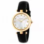 GUCCI G-Frame Relógio de quartzo de mulher YA141404 32mm aço inoxidável malha