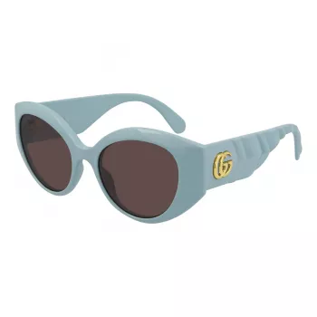 Óculos de sol de mulher GUCCI GG0809S-004 - armação de acetato preta, lentes cinzentas, 51 mm