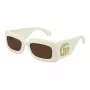 GUCCI GG0811S-002 óculos de sol de mulher cat-eye preto cinzento 53mm