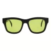 Gucci GG1135S-005 Óculos de sol unissexo armação preta lentes cinzentas 51mm