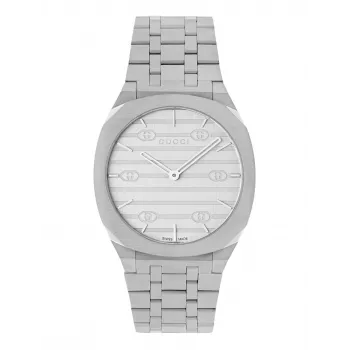GUCCI Grip relógio unissexo YA163407 38mm aço inoxidável