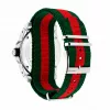 GUCCI relógio de homem YA136209A 45mm quartzo suíço aço inoxidável borracha preta