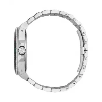 Relógio de homem Gucci YA136218 45mm aço inoxidável quartzo suíço relógio de mergulho
