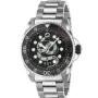 Relógio de homem Gucci YA136218 45mm aço inoxidável quartzo suíço relógio de mergulho
