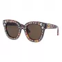 GUCCI óculos de sol de mulher GG0116S-003 cat-eye Havana Brown Gradient 49mm