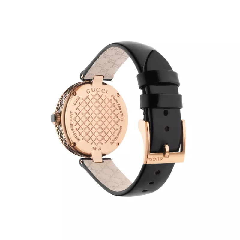 GUCCI YA141401 relógio de mulher quartzo suíço 32mm malha de aço inoxidável