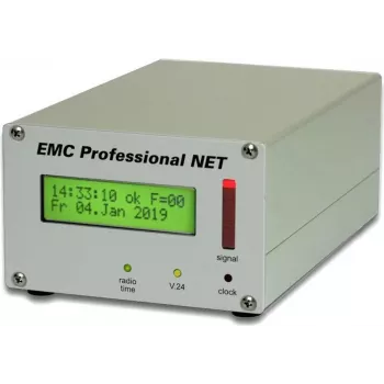 GUDE 3001 EMC Professional Servidor de tempo com relógio de rádio DCF77 integrado para ambientes industriais