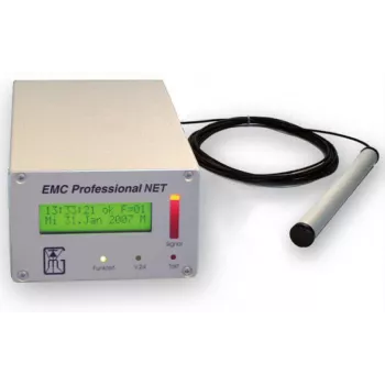 GUDE 3001 EMC Professional Servidor de tempo com relógio de rádio DCF77 integrado para ambientes industriais