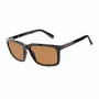 Óculos de sol GUESS GF00062-5901E homem, quadrados - armação preta, lentes cinzentas, 59 mm