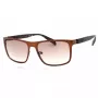 Óculos de sol de homem GUESS GF0169-49F, armação Havana, lentes castanhas degradê, 58/18/140 mm