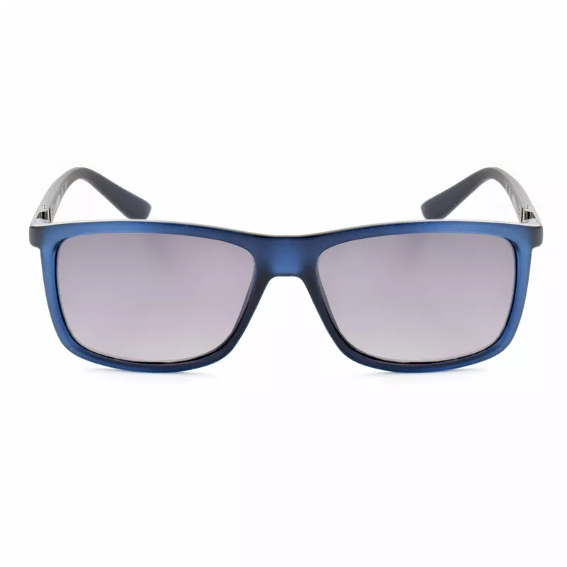 Óculos de sol de homem GUESS GF0191-5991B retangulares, armação de acetato Havana, lentes castanhas degradê, 59 mm