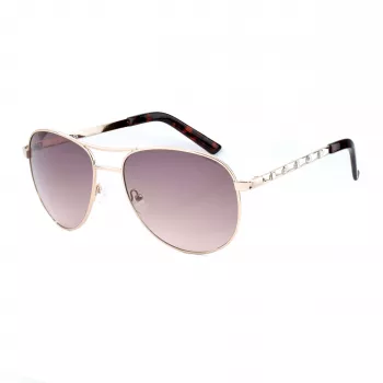 Óculos de sol GUESS GF0408-6132F mulher retangulares - lente degradê - 61/18/135 mm