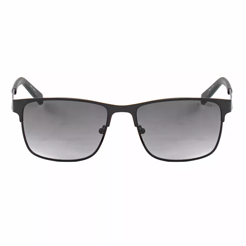 Óculos de sol retangulares Guess GF5098-5602B homem preto fumado 56mm