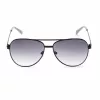 Óculos de sol de homem piloto GUESS GF5117-5802B - armação preta, lentes cinzentas degradê 60/17/130 mm