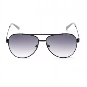 Óculos de sol de homem piloto GUESS GF5117-5802B - armação preta, lentes cinzentas degradê 60/17/130 mm