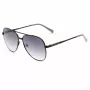 Óculos de sol de homem piloto GUESS GF5117-5802B - armação preta, lentes cinzentas degradê 60/17/130 mm