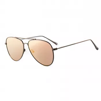 Óculos de sol retangulares unissexo GUESS GG1142SCQZ09Z - armação preta, lentes cinzentas degradê, 56 mm