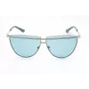 Óculos de sol unissexo GUESS GU7852-10V Havana armação quadrada lentes castanhas 63mm