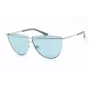Óculos de sol unissexo GUESS GU7852-10V Havana armação quadrada lentes castanhas 63mm