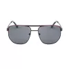 Óculos de sol GUESS MAN GF00061-6102A armação preta lentes cinzentas 61mm