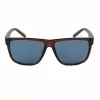 Óculos de sol GUESS MAN GO00058-6145V armação angular preta brilhante lente fumada 61 mm