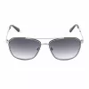 GUESS MAN óculos de sol GU00147-5605B retangular armação preta em acetato lentes cinzentas em policarbonato 56/16/145 mm UV400