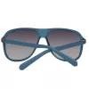 Óculos de sol GUESS MAN GU6876-5991B retangulares armação preta lentes cinzentas 59mm