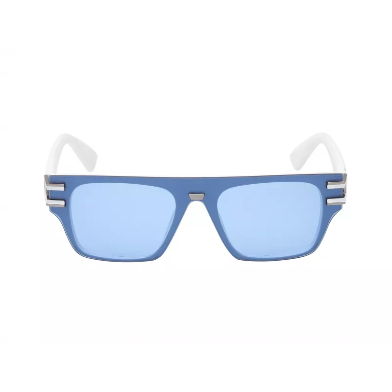 Óculos de sol de homem GUESS Pilot GO00061-0021V Shiny Black Smoke Mirror
