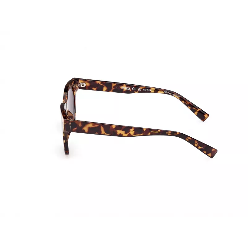 Óculos de sol retangulares Guess GU8265-5352A homem Havana castanho degradê 53 mm