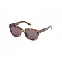 Óculos de sol retangulares Guess GU8265-5352A homem Havana castanho degradê 53 mm