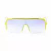 GUESS Óculos de sol quadrados de homem GO00054-0095W - armação preta brilhante, lentes fumadas, proteção UV400
