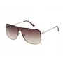 Óculos de sol GUESS homem GO00053-0032F armação retangular preta mate lentes fumadas