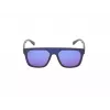 Óculos de sol de homem GUESS GO00068-5584C retangulares armação Havana escura lentes castanhas degradê 55/18/145 mm
