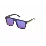Óculos de sol de homem GUESS GO00068-5584C retangulares armação Havana escura lentes castanhas degradê 55/18/145 mm