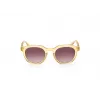 GUESS óculos de sol homem GU00063-5039F Havana acetato armação quadrada lentes castanhas 50 mm