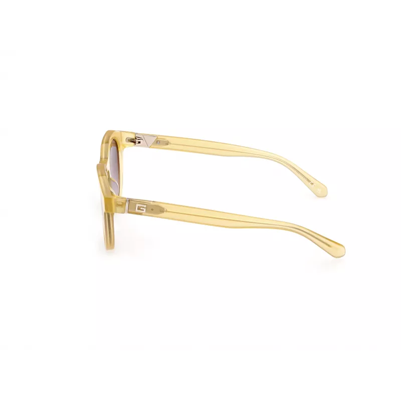 GUESS óculos de sol homem GU00063-5039F Havana acetato armação quadrada lentes castanhas 50 mm