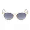 Óculos de sol de homem GUESS GU00118-5139C armação quadrada preta lente fumê 51mm