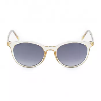 Óculos de sol de homem GUESS GU00118-5139C armação quadrada preta lente fumê 51mm