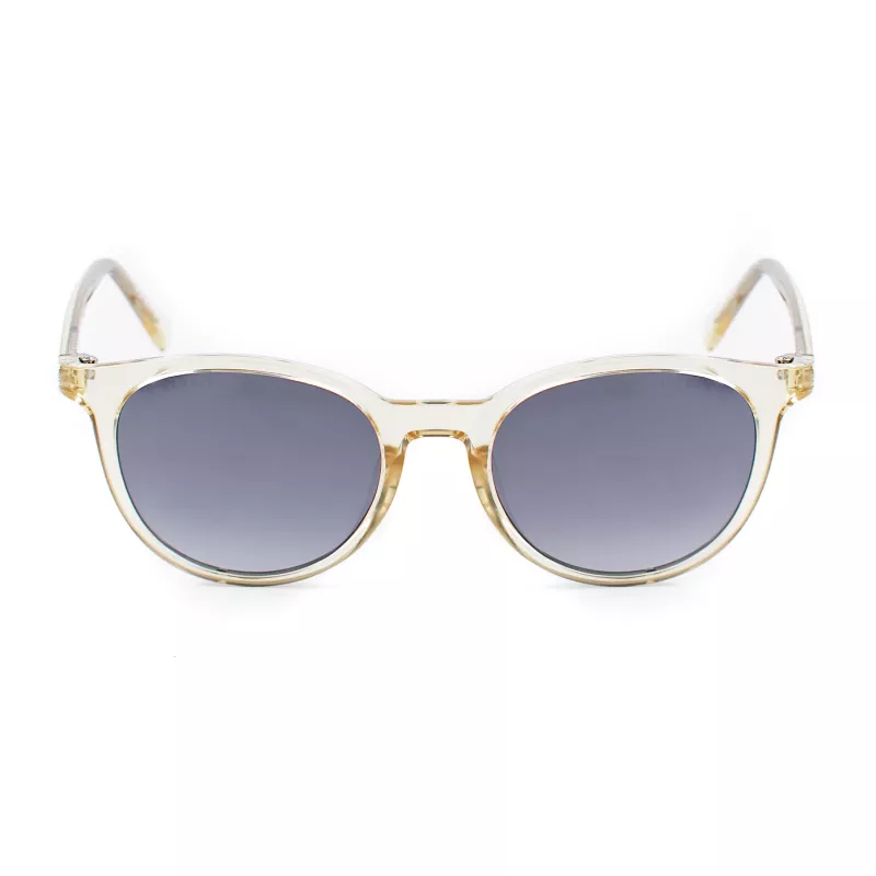 Óculos de sol de homem GUESS GU00118-5139C armação quadrada preta lente fumê 51mm