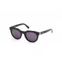 Óculos de sol de homem Guess GU00214-4901A - Armação preta, lentes cinzentas Smoke, 49/21/145 mm