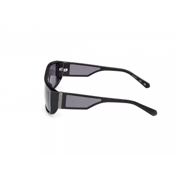 Óculos de sol GUESS GU00136-6001A unissexo armação quadrada 60/16/140 mm preto/cinzento